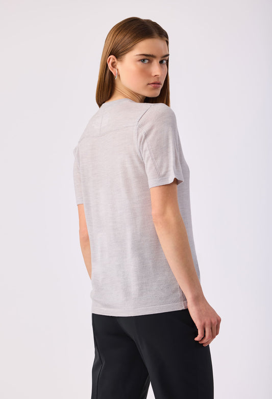 DANIEL S/S CREW TEE LIGHT GREY