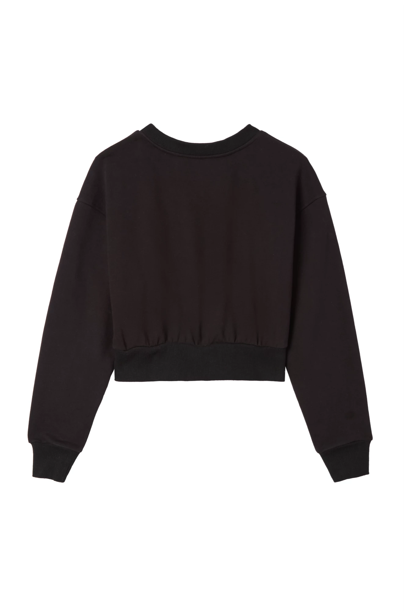 ISLA FRENCH TERRY PULLOVER BLACK
