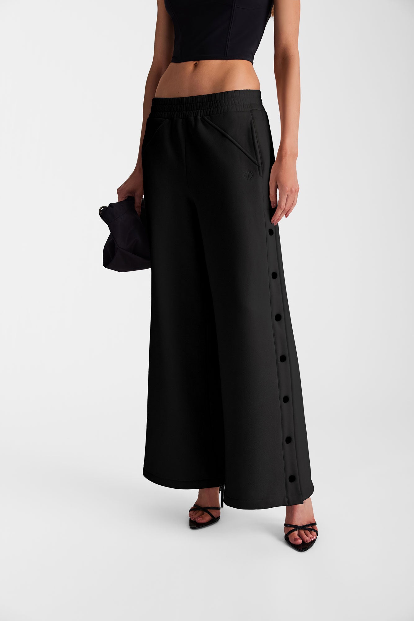 THALIA FRENCH TERRY PANT BLACK