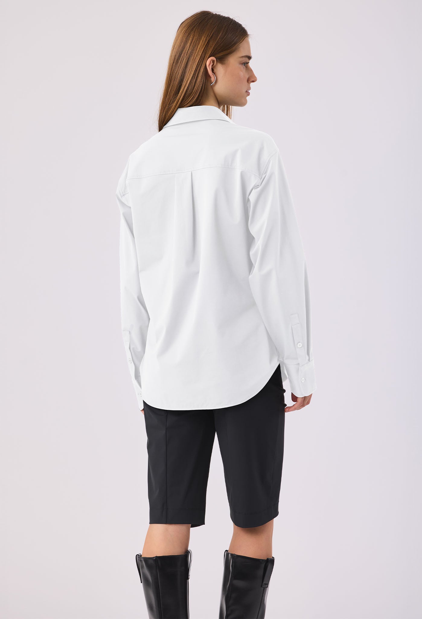 JEROME POCKET BUTTON DOWN SHIRT WHITE