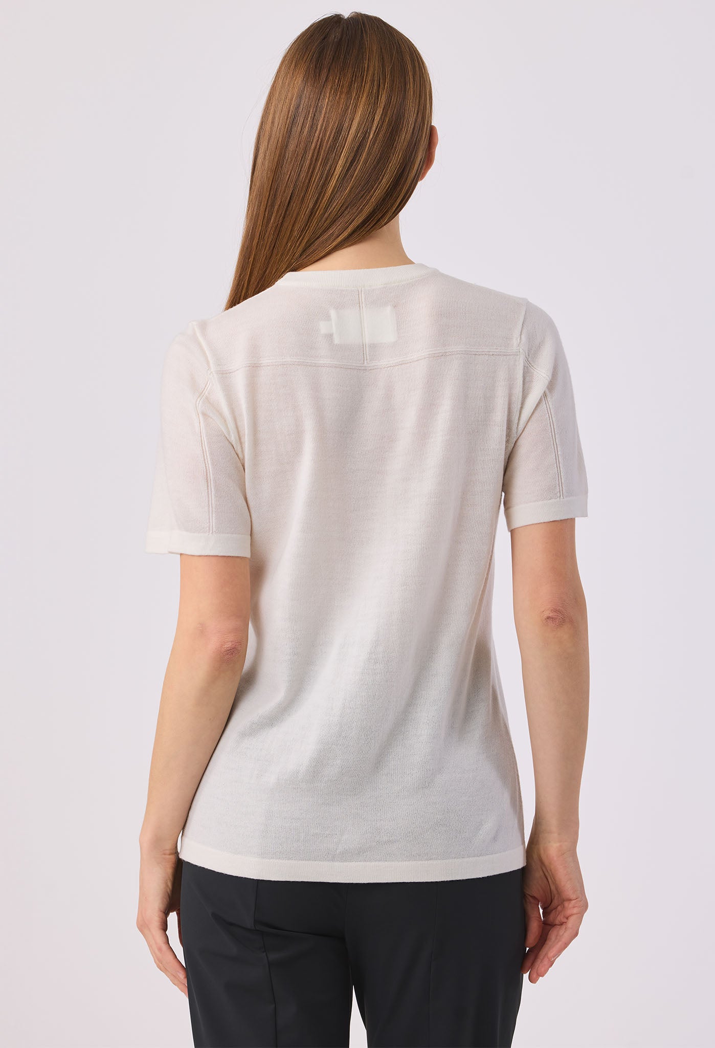 DANIEL S/S CREW TEE CHALK