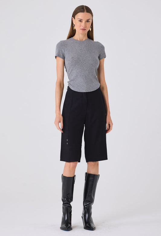 IMANI RUCHED BACK TEE