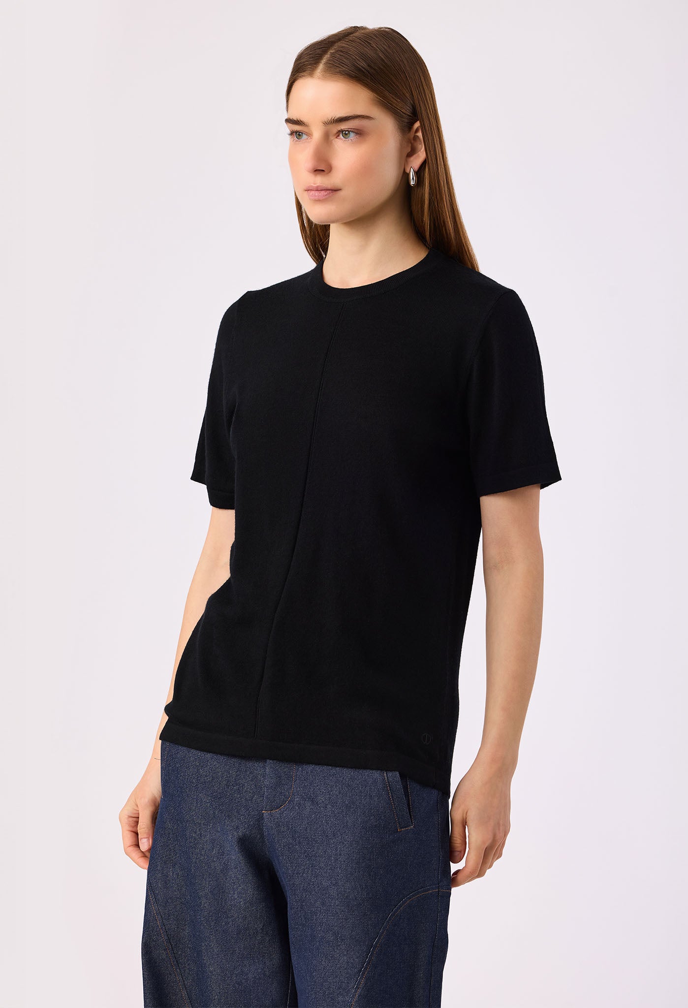 DANIEL S/S CREW TEE BLACK