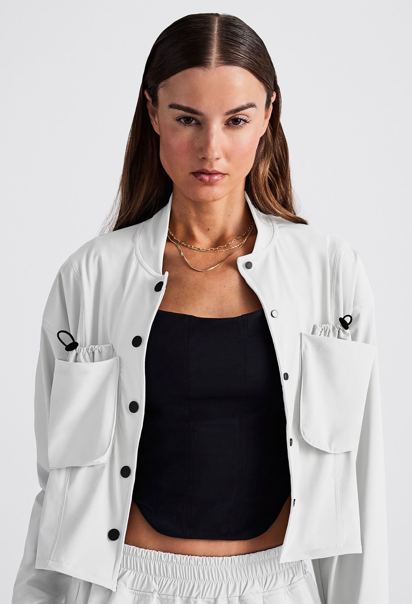 RAYA BOMBER JACKET WHITE