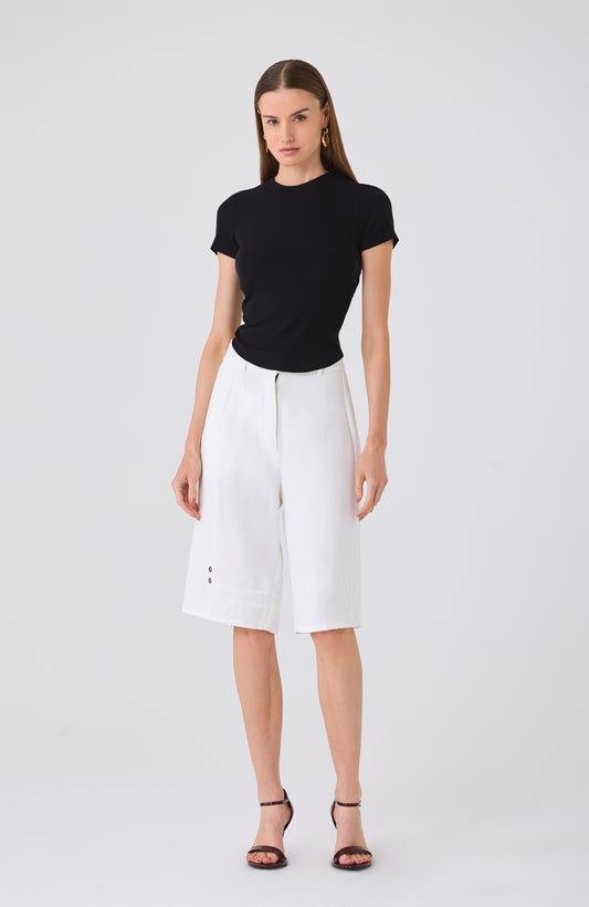 IMANI RUCHED BACK TEE