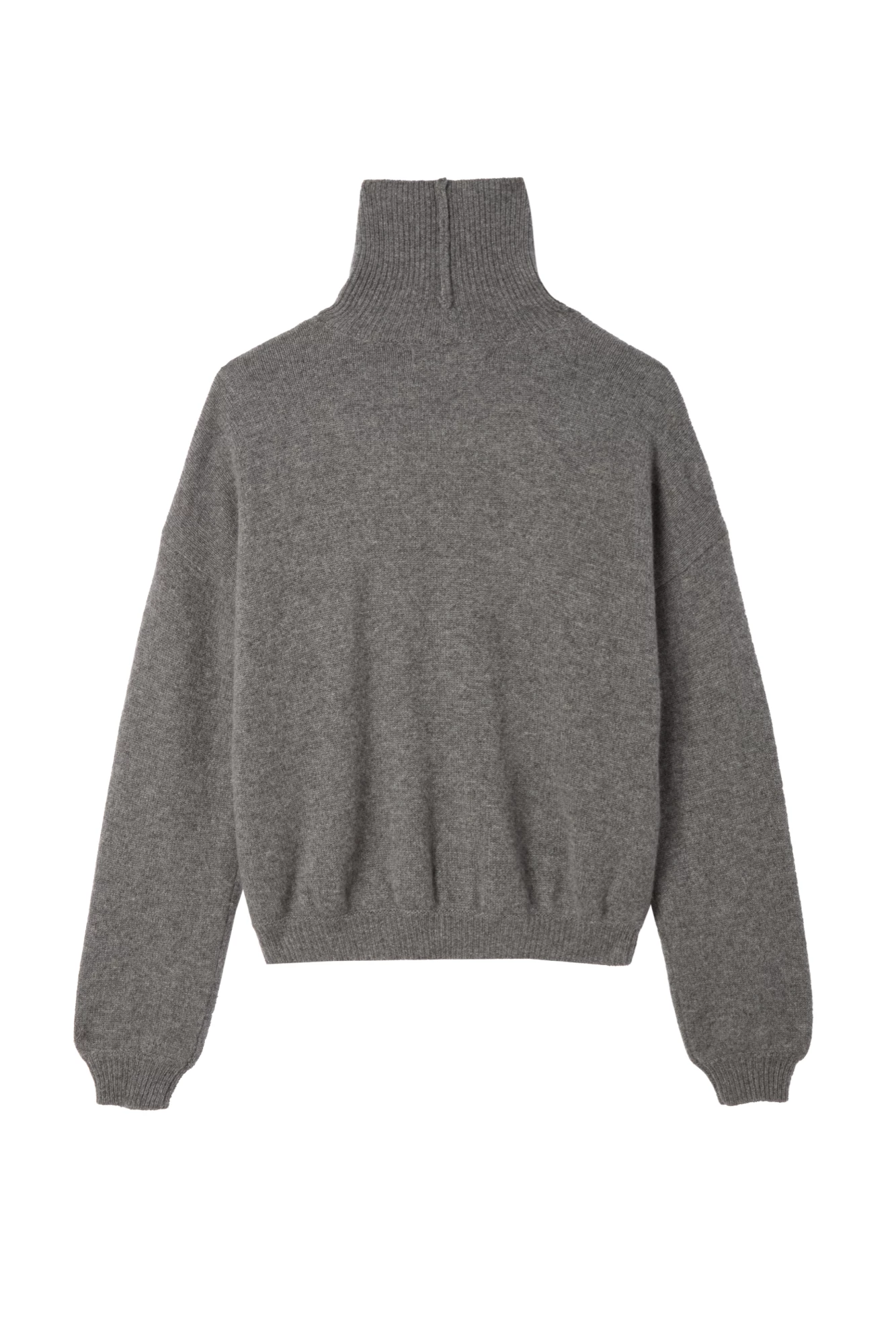 CHLOE CHASHMERE TURTLENECK THUNDER