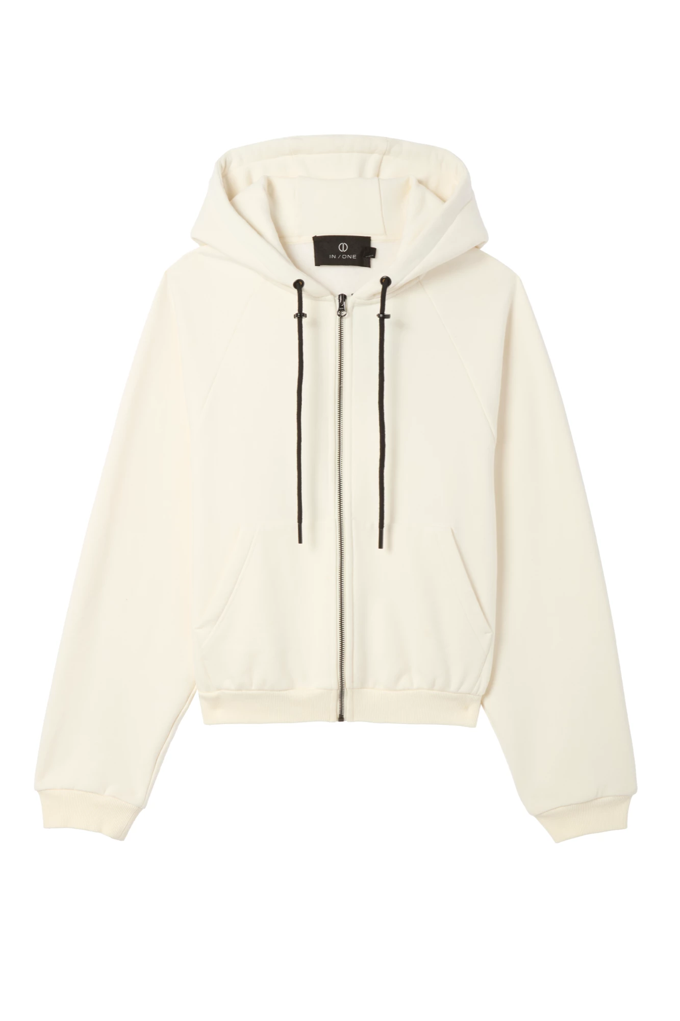 MARLOWE FRENCH TERRY ZIP UP COCONUT MILK