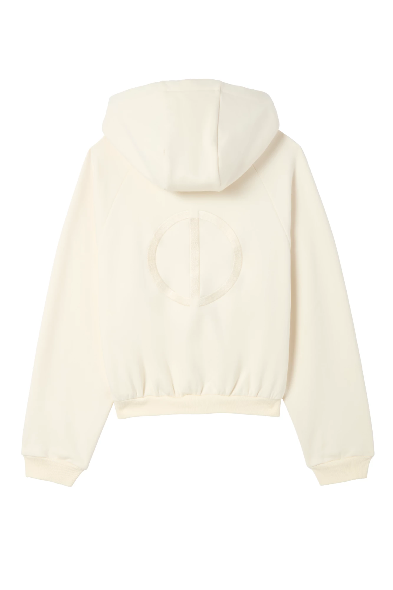 MARLOWE FRENCH TERRY ZIP UP COCONUT MILK